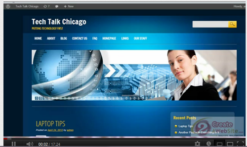wordpress video